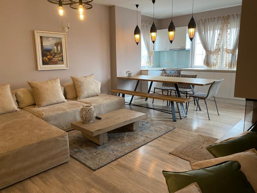 Cozy Lake Front Flat Bequeme Wohnung An Der See Pogradec Eksteriør bilde